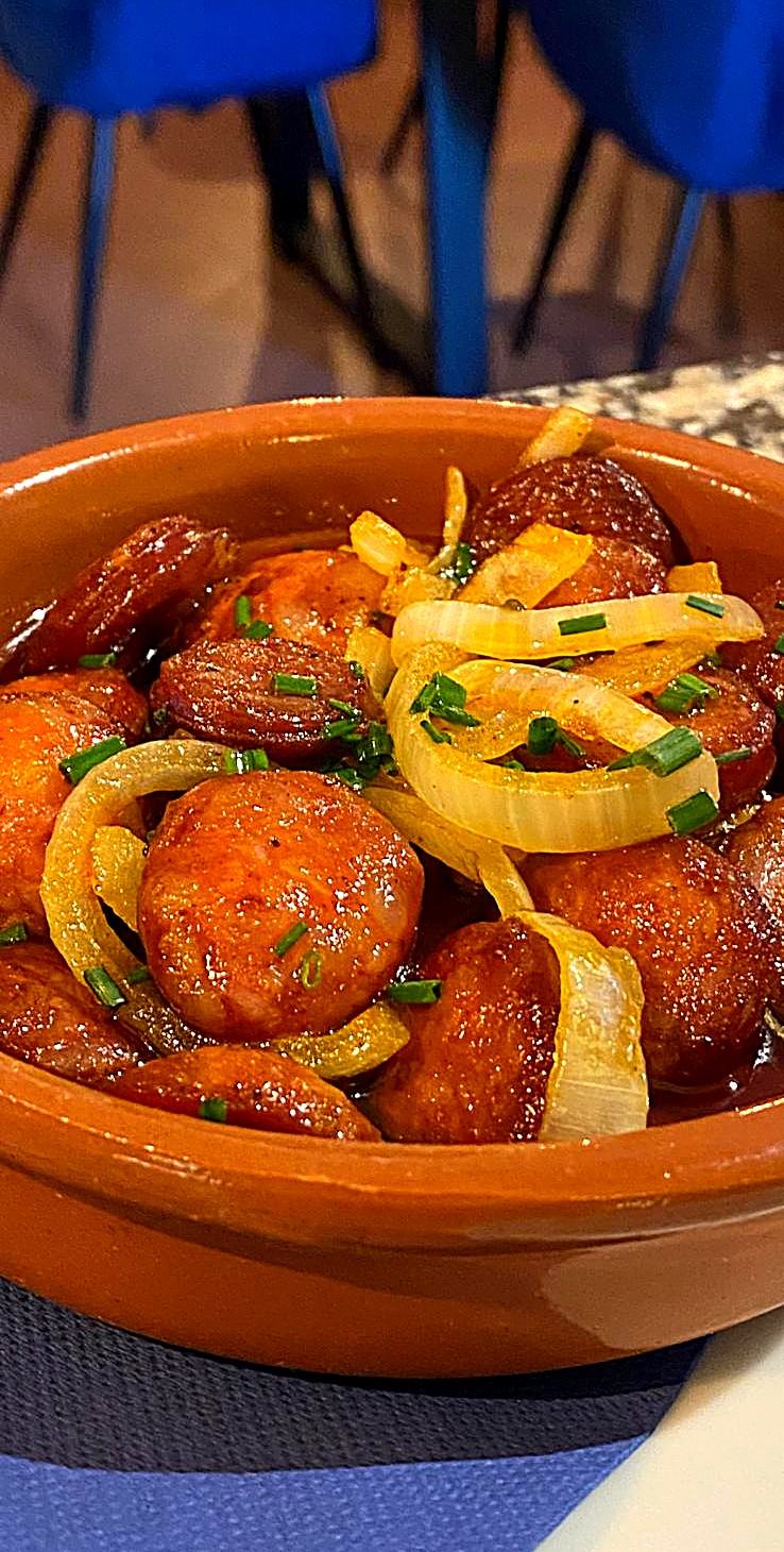 Chorizo a la sidra