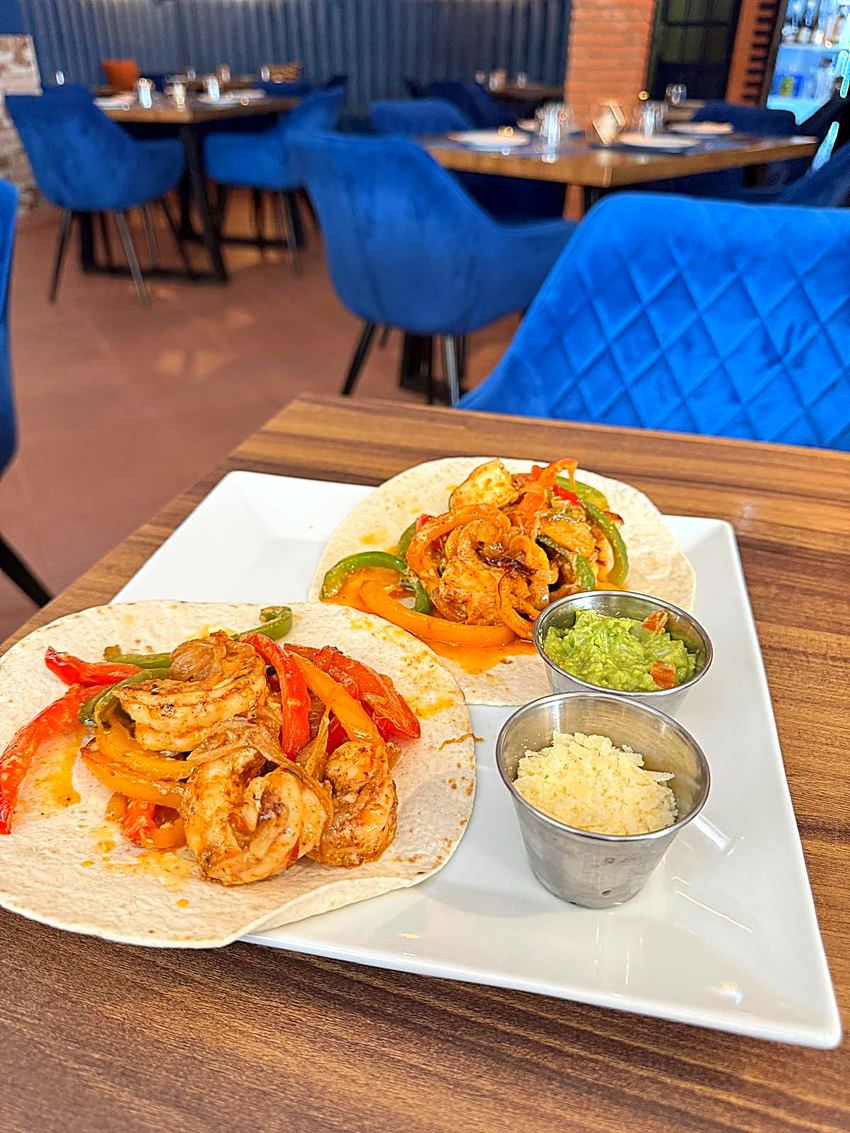 Tacos de gambas